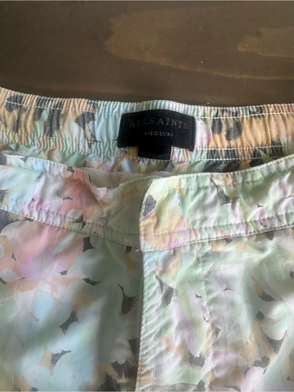 All Saints swim trunks